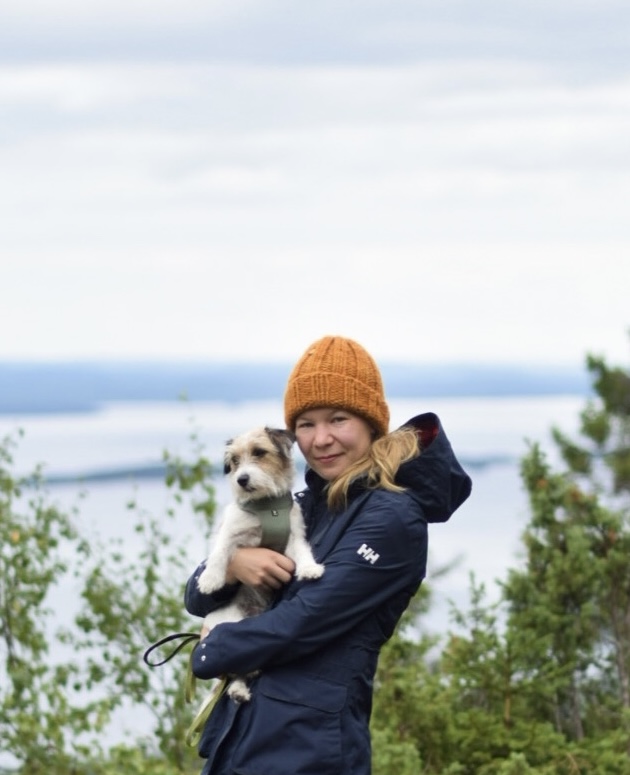 Eläintenkouluttaja Nina Laiho